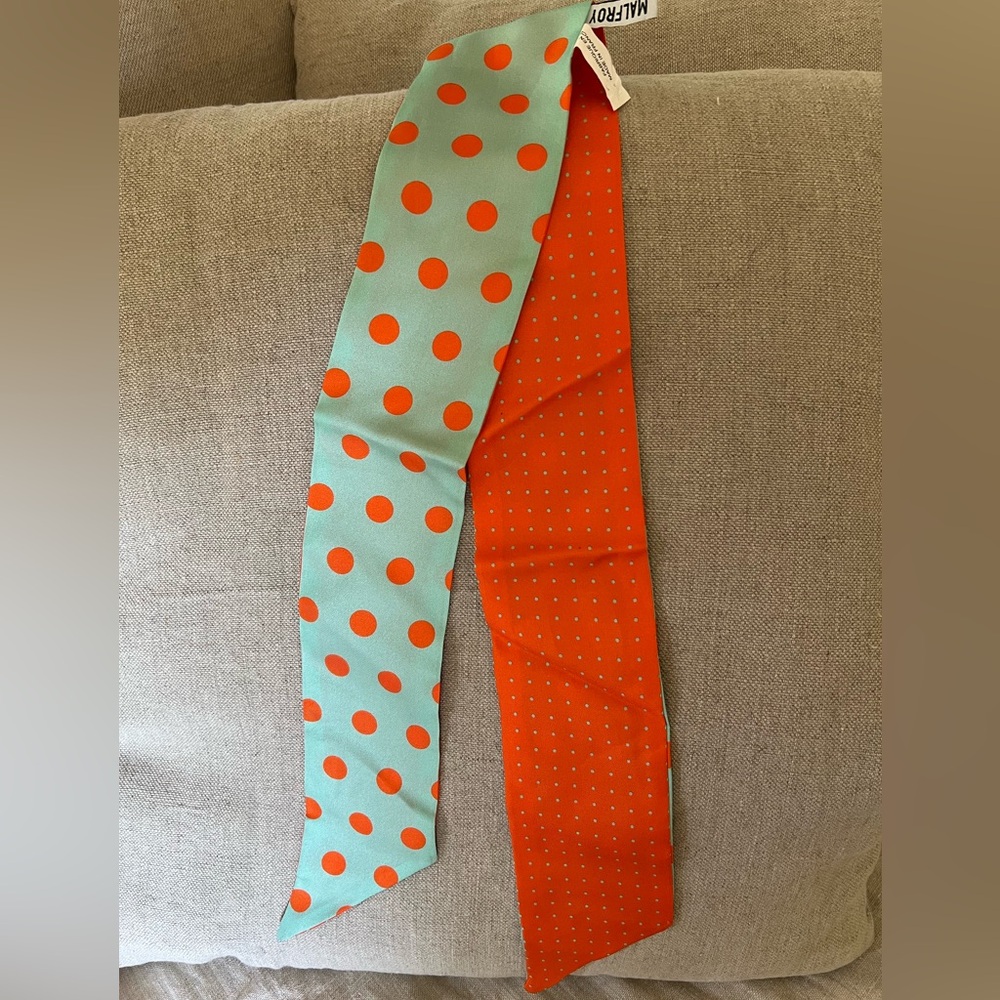 COPY - NWOT French silk tie scarf